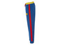 Pantalon de survêtement bleu avec des bandes rouges et le logo Lidl.