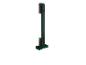 Lampe LED Parkside verte.