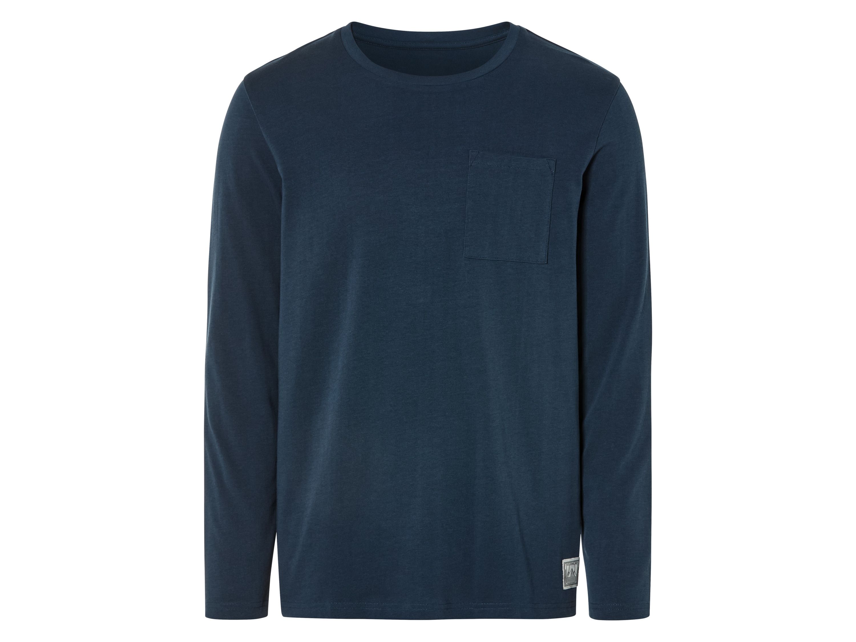 LIVERGY® T-shirt à manches longues homme (M, bleu)