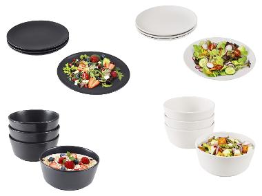 SILVERCREST® Set d'assiettes ou bols, 4 pièces