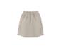 Jupe beige avec taille élastique