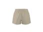 Short de sport beige avec taille élastique