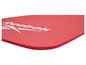 Un tapis de sport rouge Reebok.
