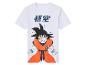 T-shirt blanc avec Goku de Dragon Ball.