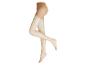 Collants beiges avec des jambes lisses.