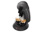 Une cafetière Philips Senseo avec deux tasses de café.
