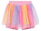Shorty tutu arc-en-ciel pour enfant.