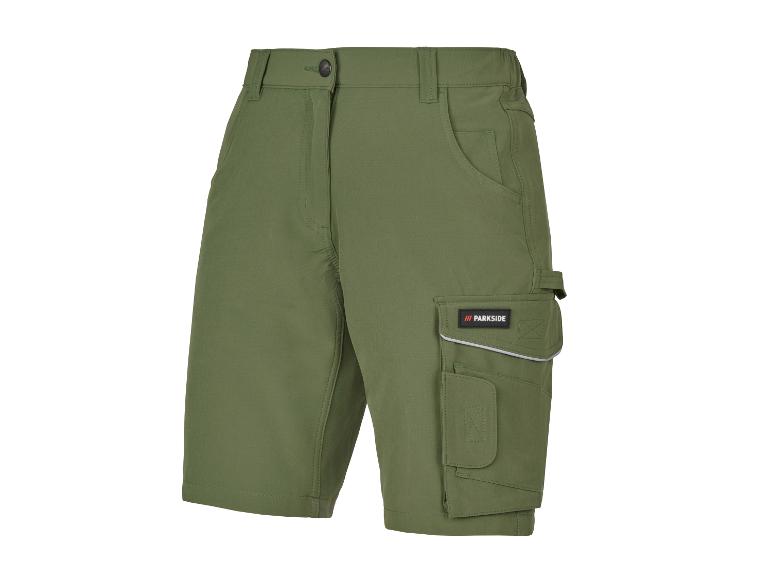 Short de travail PARKSIDE vert olive avec poches latérales