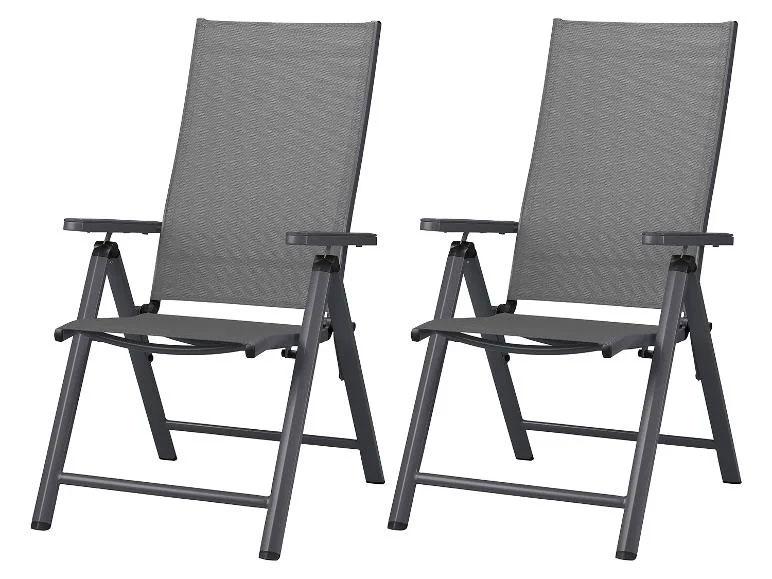 Table de jardin + Lot de 4 fauteuils Houston