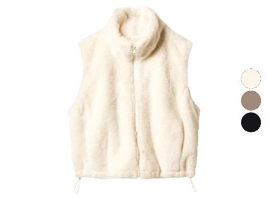 esmara® Veste sans manches en peluche femme