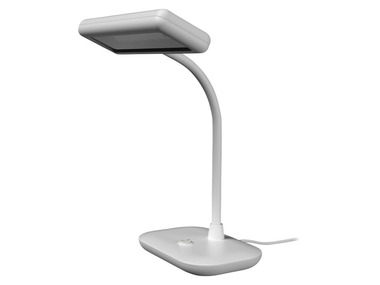 Lámpara de luz del día Livarno LED con brazo flexible, blanco