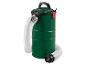 Aspirateur vert avec tuyau transparent