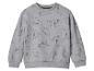 Sweat-shirt gris pour enfant avec imprimé dinosaures