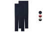 Deux paires de leggings bleu marine.