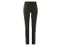 Jean skinny noir pour femme à taille haute.