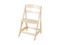 Une chaise en bois pour enfant de la marque roba.