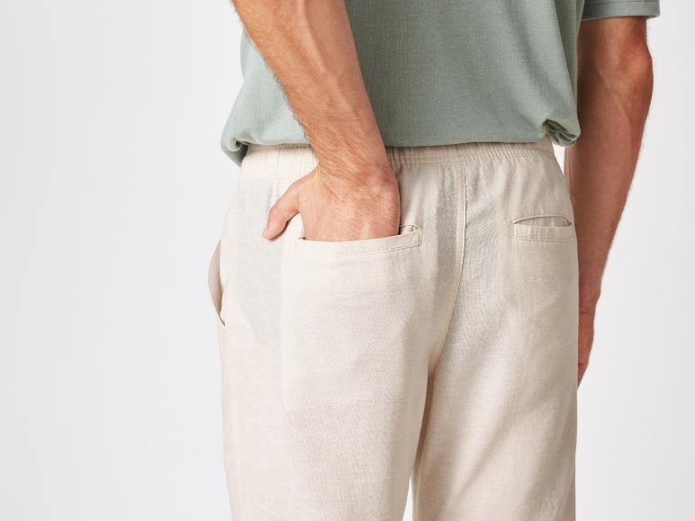 Pantalon en lin homme