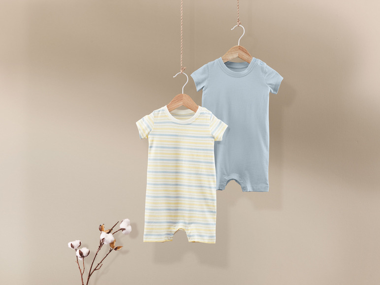 Aller en mode plein écran : lupilu® Lot de 2 pyjamas bébé - Image 7