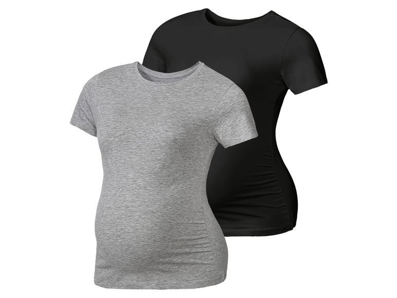 Aller en mode plein écran : esmara® Lot de 2 t-shirts de grossesse femme - Image 7