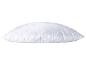 Oreiller blanc matelassé avec motif ondulé