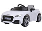 Une voiture pour enfant Audi TT RS blanche