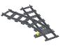 Rails de train Lego avec un aiguillage
