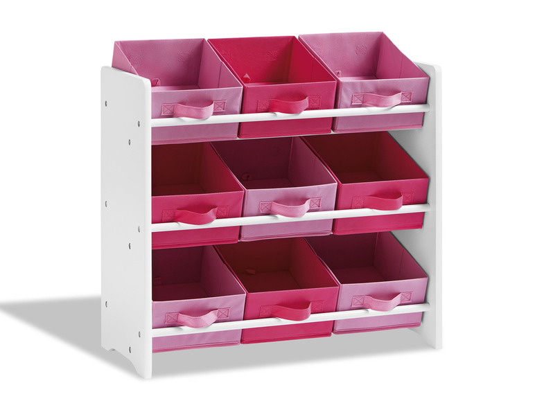 Aller en mode plein écran : LIVARNO home Meuble de rangement pour enfants, avec 9 boîtes textiles - Image 10