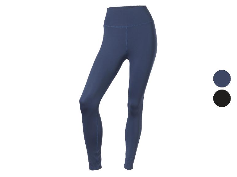 Legging de sport bleu marine taille haute et legging de sport noir