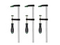 Trois serre-joints Parkside pour le travail du bois.