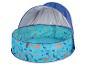 Piscine et auvent pliables pour enfants, décor océanique.
