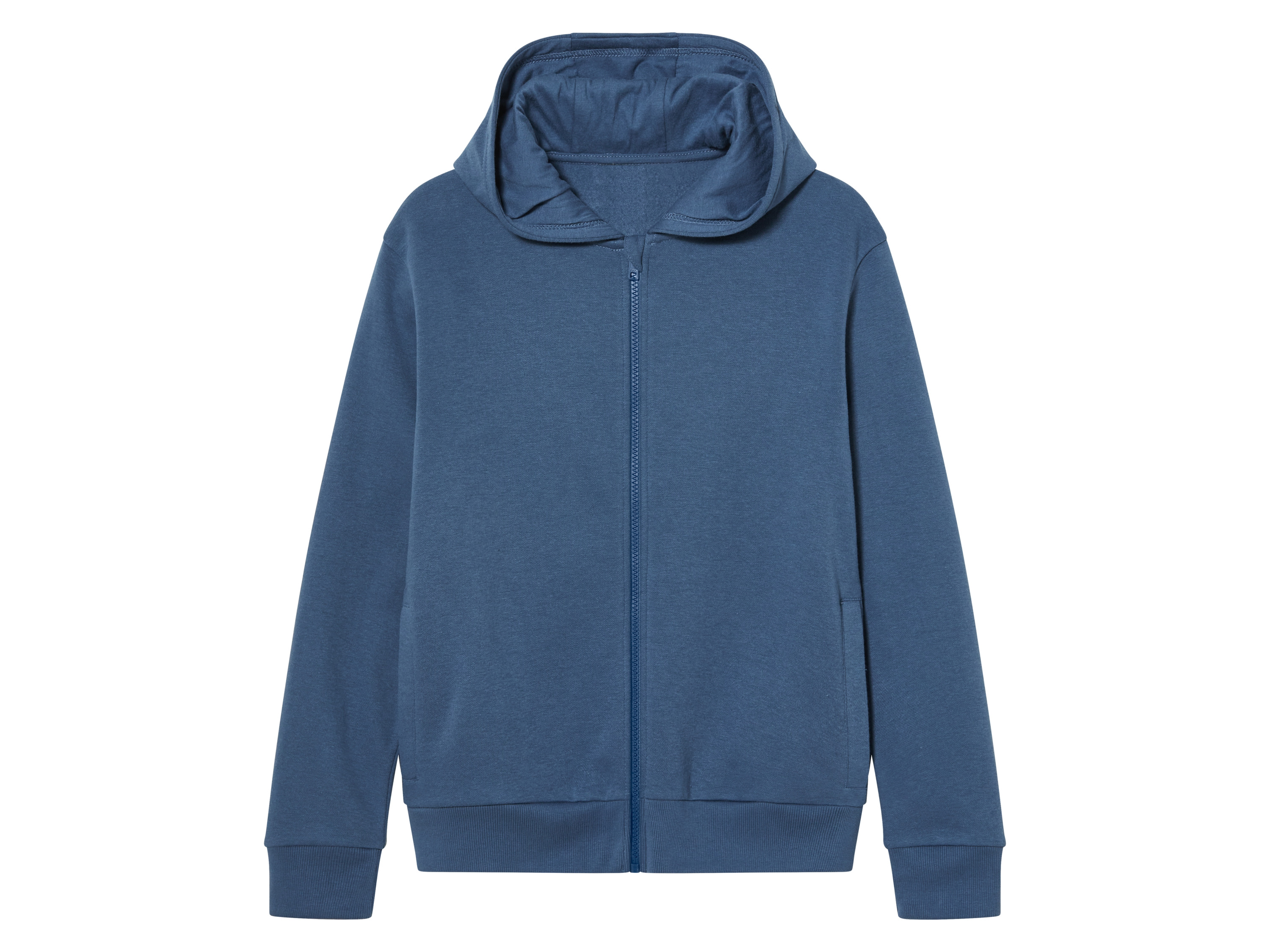 pepperts!® Sweat zippé molletonné garçon (134/140, bleu)