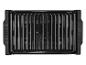 Grille de cuisson noire pour barbecue.