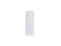 Télécommande blanche pour ventilateur de plafond avec boutons