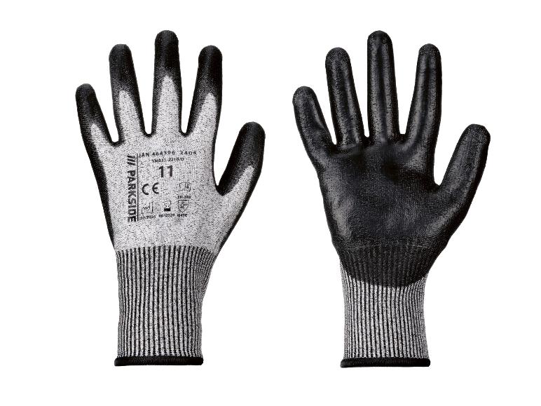 Gants de travail PARKSIDE noirs et gris, taille 11