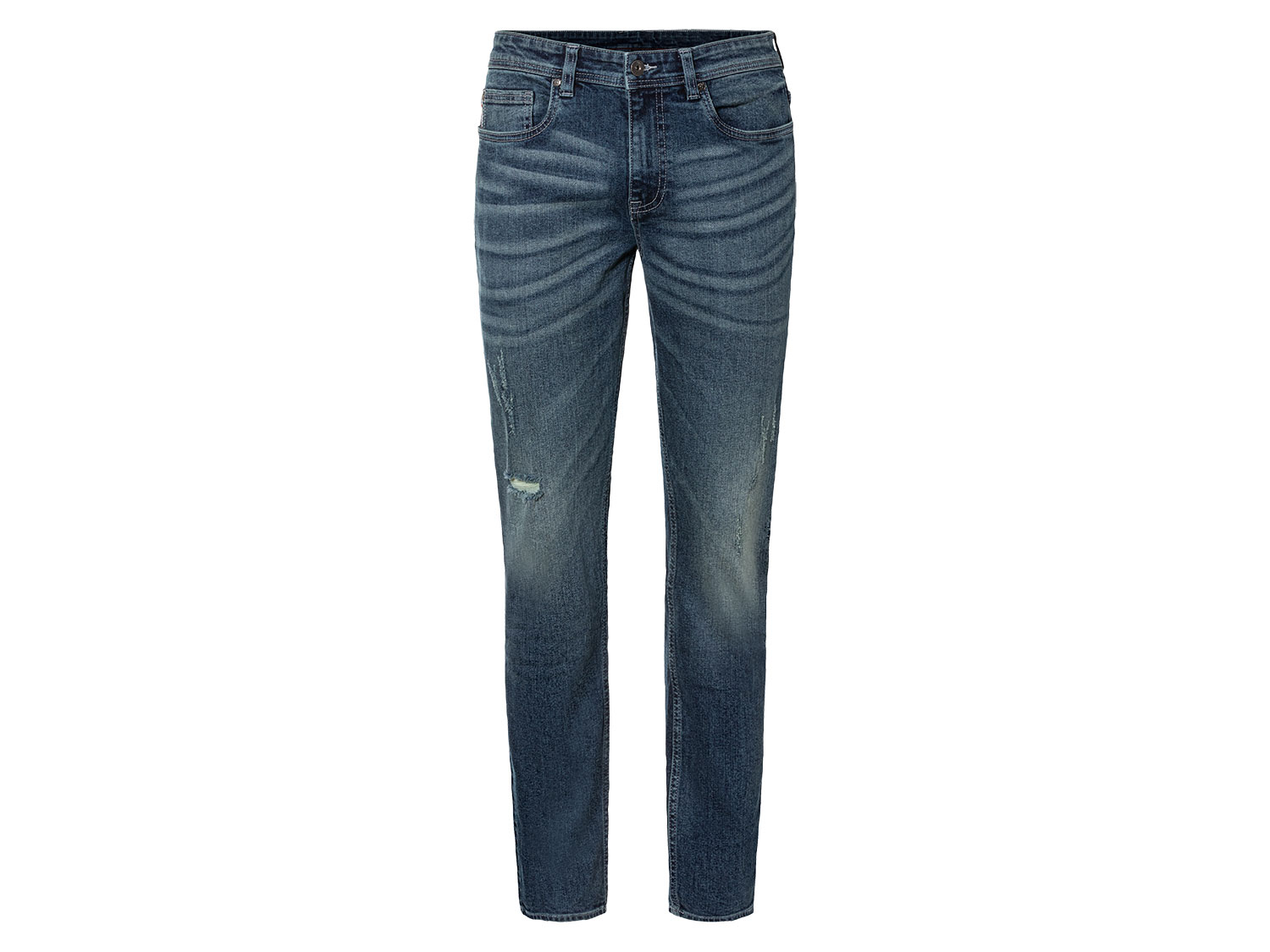 LIVERGY® Jean Slim Fit homme (bleu foncé, 46 (38/32))