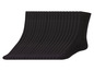 18 paires de chaussettes noires.