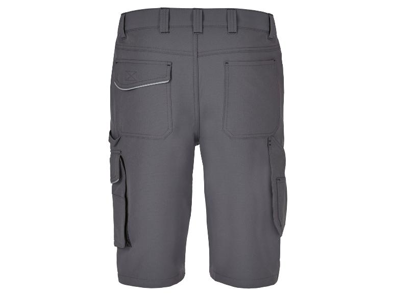 Short de travail gris avec des poches.