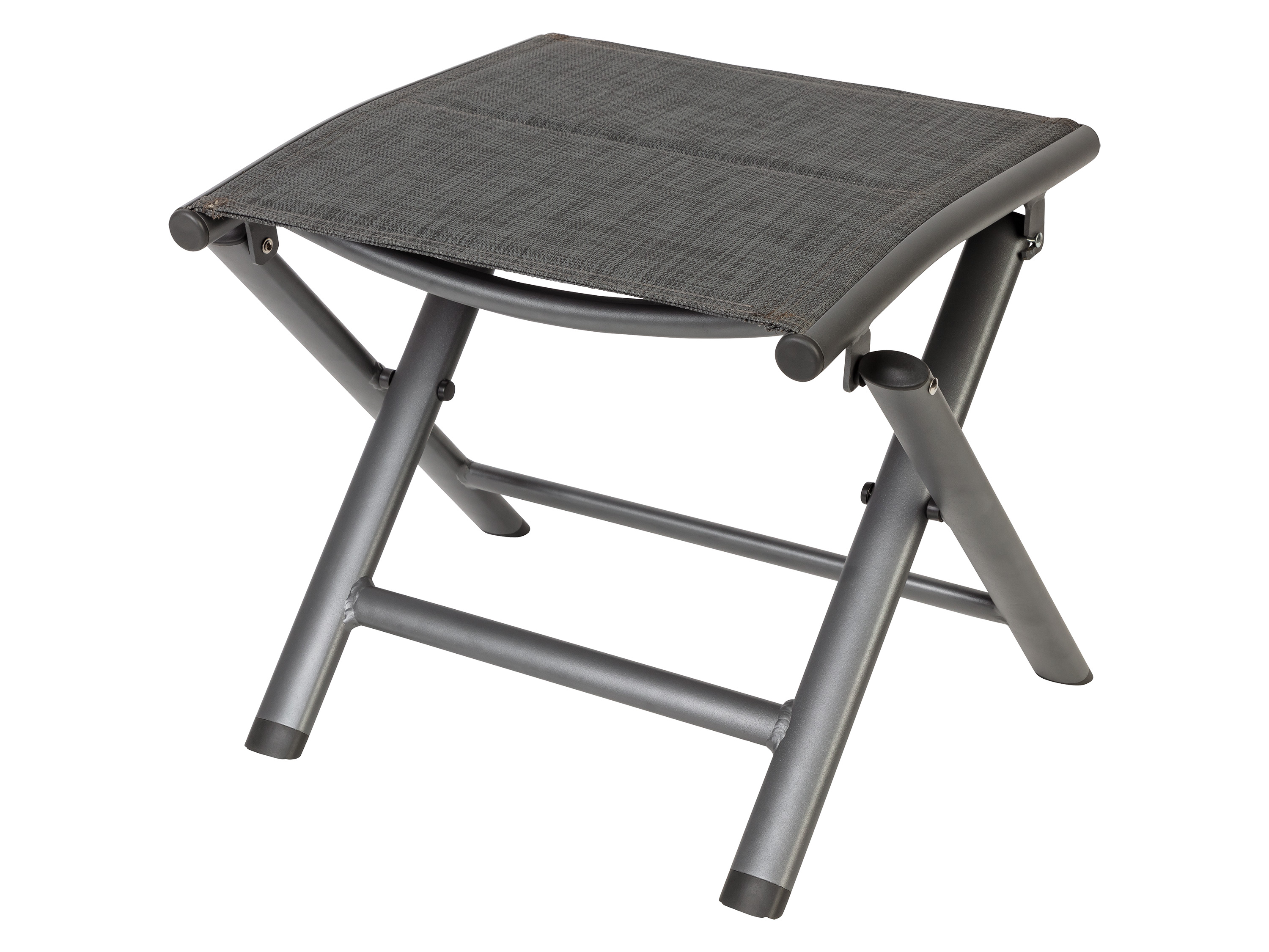 LIVARNO home Tabouret pliable en aluminium Toronto, anthracite