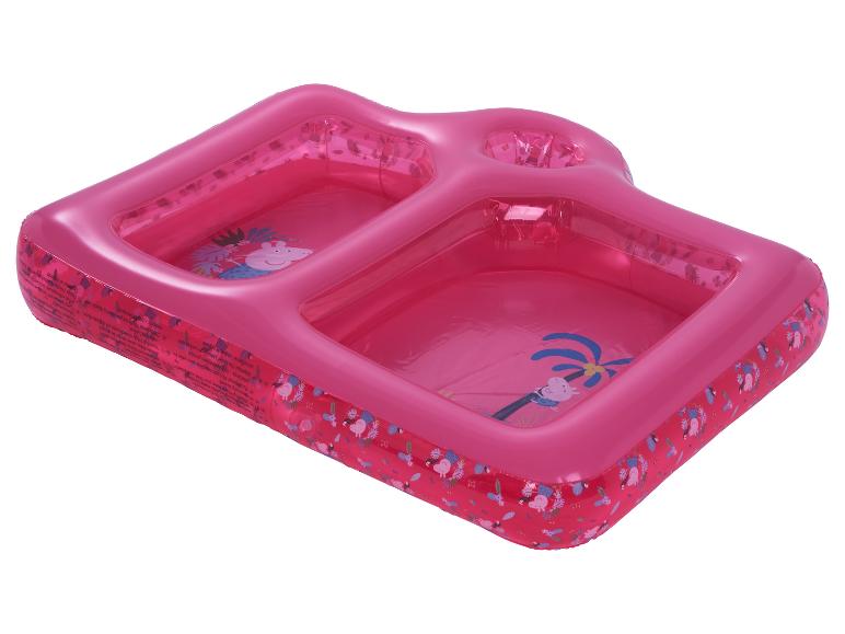 Piscine gonflable Peppa Pig à deux compartiments rose
