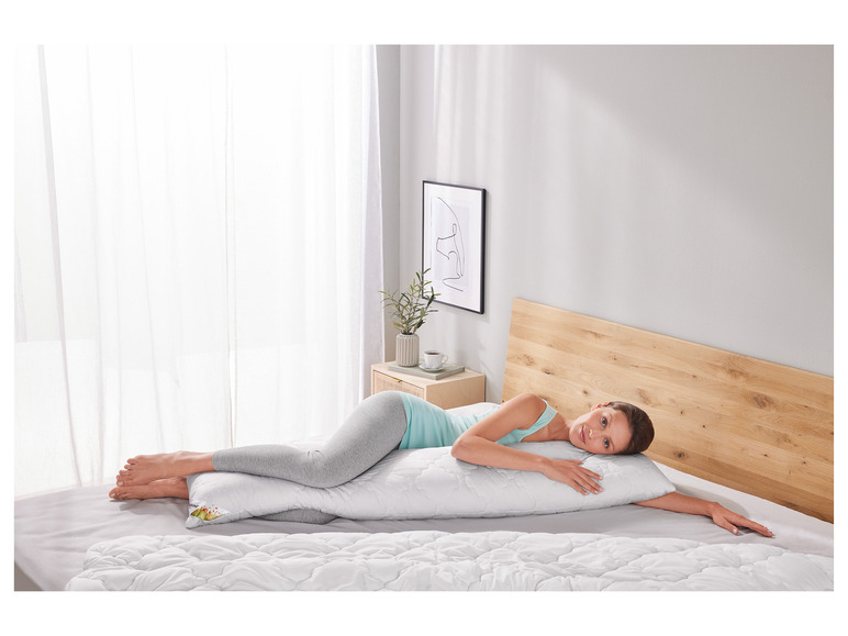 Aller en mode plein écran : LIVARNO home Oreiller pour dormeur latéral Polygiene®, 40 x 145 cm - Image 2
