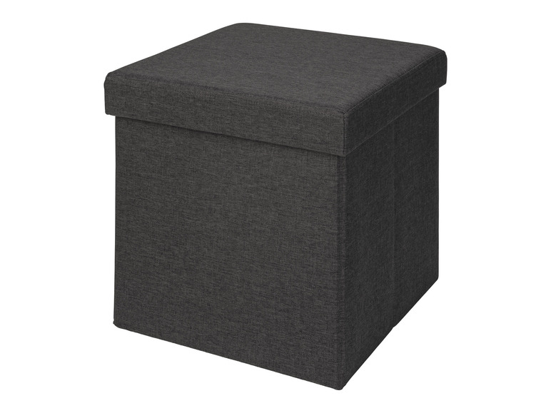 Aller en mode plein écran : LIVARNO home Pouf-coffre de rangement, 46 L - Image 31