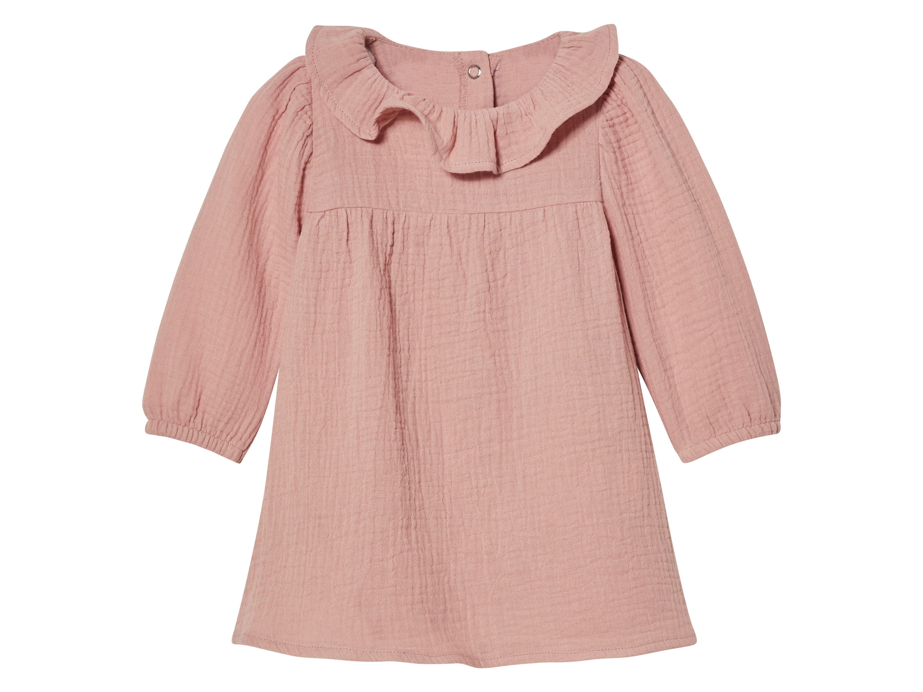 lupilu® Robe en mousseline bébé (rose, 50/56)