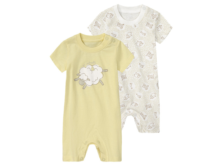 Aller en mode plein écran : lupilu® Lot de 2 pyjamas bébé - Image 15