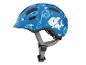 Casque vélo enfant, thème océan, requins et poissons.