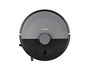 Un aspirateur robot rond Silvercrest avec des brosses.