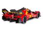Maquette de voiture de course Ferrari numéro 50 avec les sponsors Santander et Richard Mille.