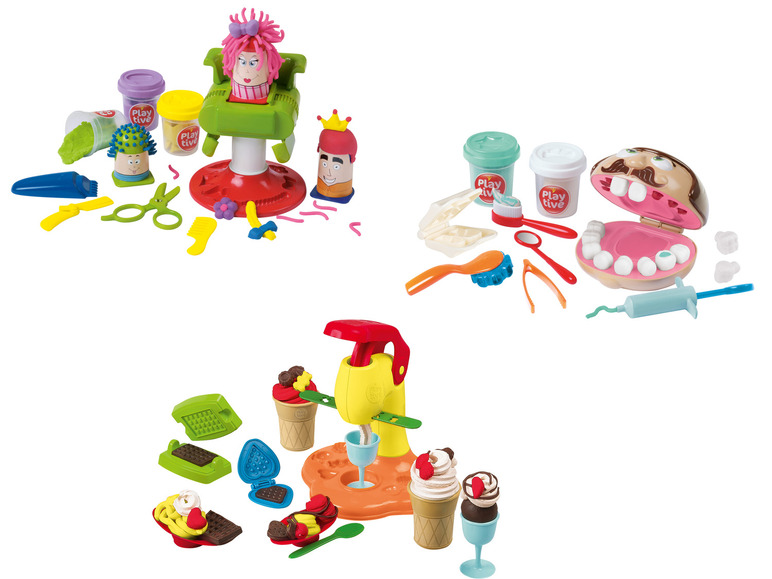 Aller en mode plein écran : Playtive Set de pâte à modeler - Image 1