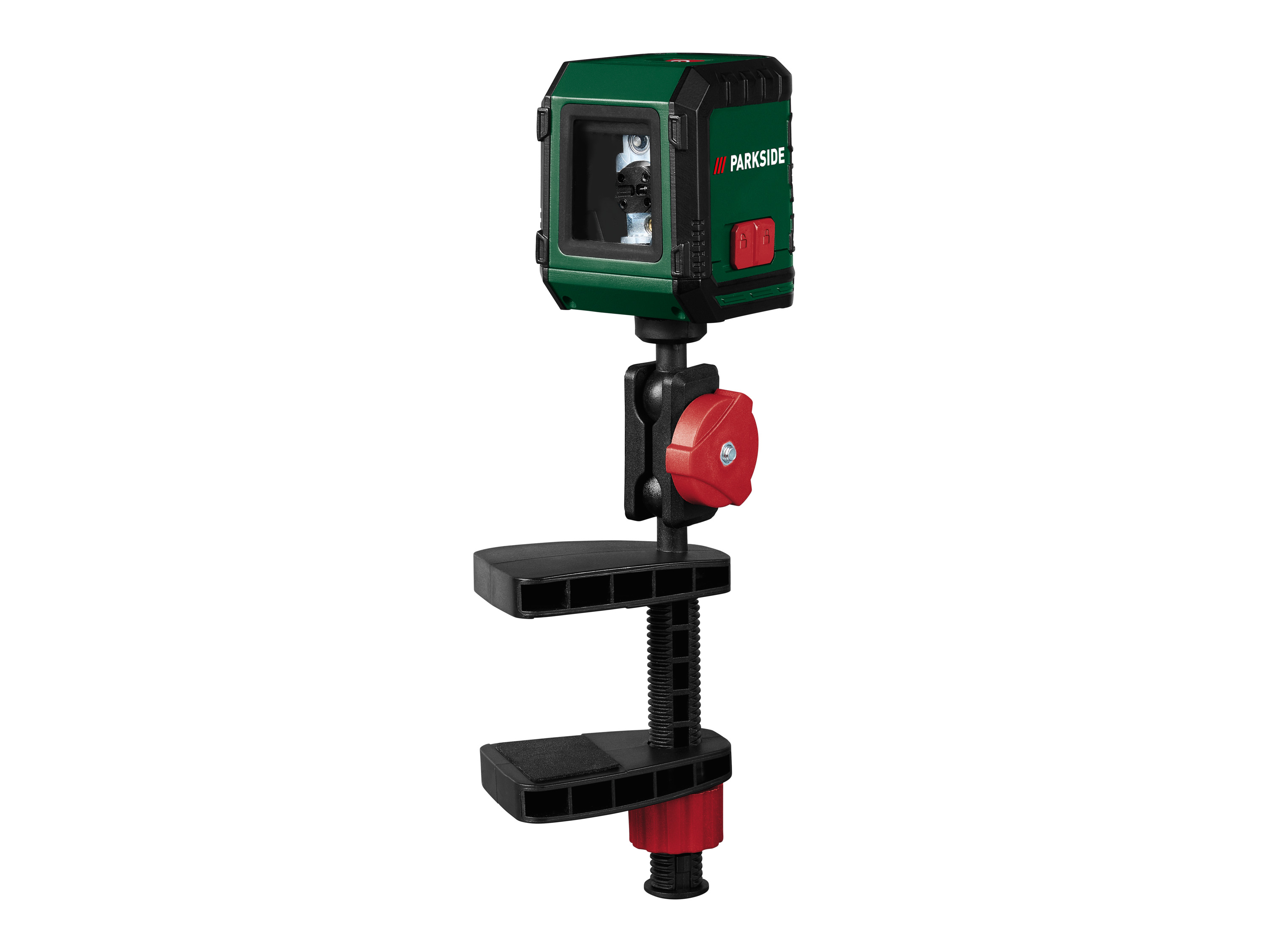 PARKSIDE® Niveau laser en croix PKLL 7 F6 ou Télémètre laser PLEM 20 B5 (Laser à lignes croisées avec pince)