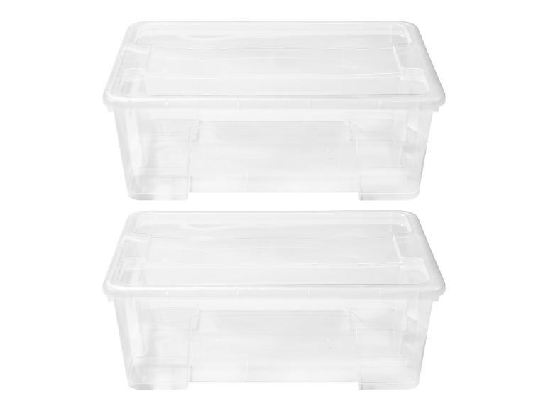 Boîtes de rangement avec couvercle