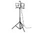 Lampe de travail double Parkside sur trépied.